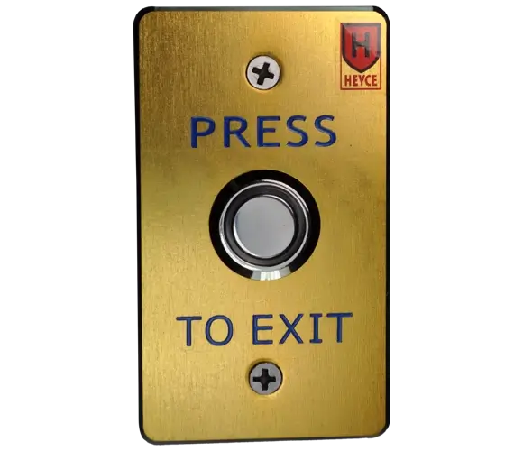 Golden Metallic Push Button